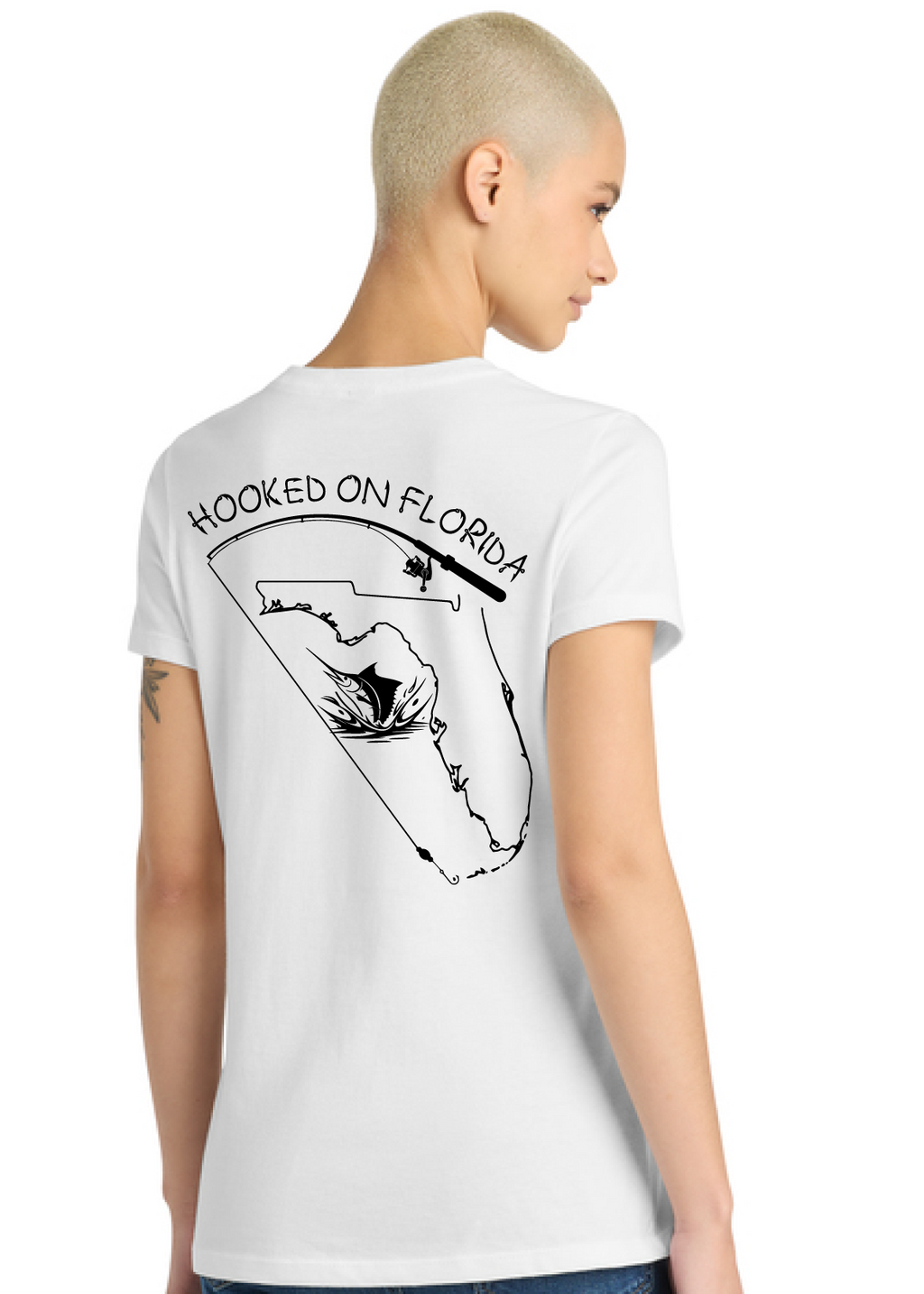 Short sleeve Women's t-shirt (white)