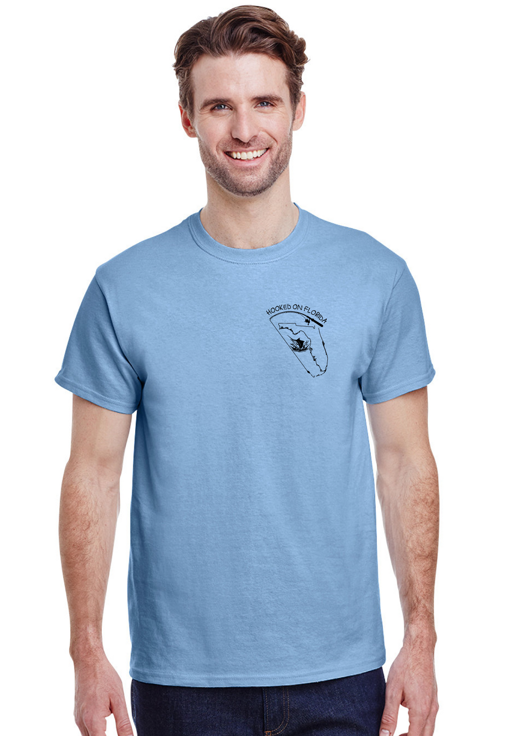 Short sleeve t-shirt (light blue)